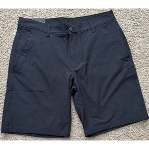 Under Armour Golf Shorts Mens 36 Black Golf Chino Performance New